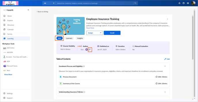 Add and manage authors1-3