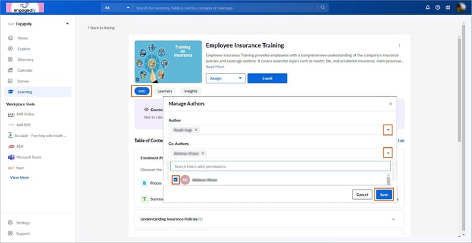 Add and manage authors2-4
