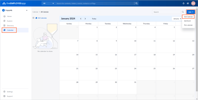Add and manage calendar1