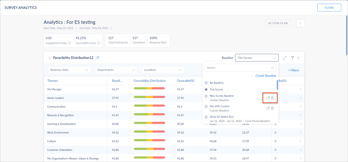 Create and manage baseline5