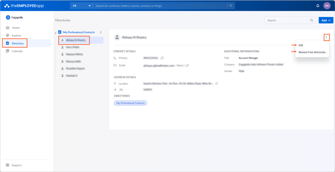 Create and manage contact2-1