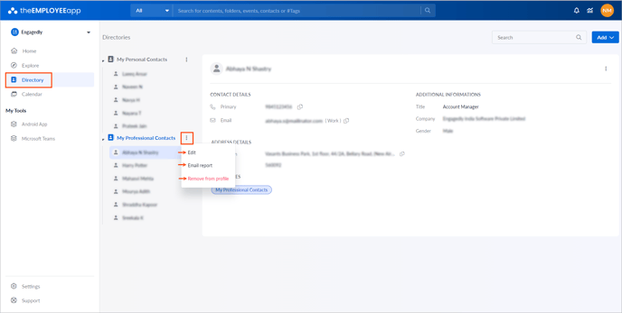 Create and manage directory2