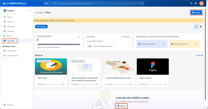 Explore and wishlist learnings1-1
