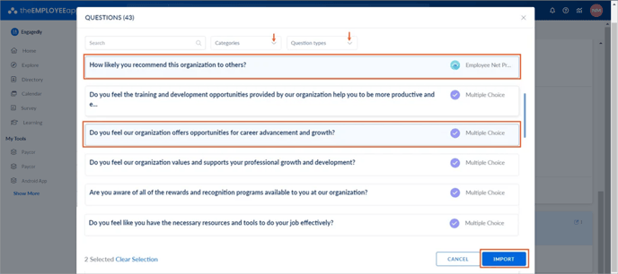 Import questions2-1