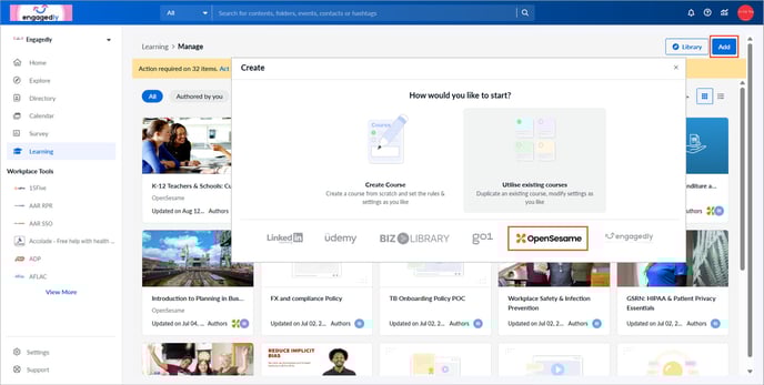 Integrate OpenSesame with Engagedly1