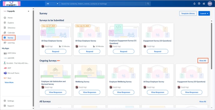 View and export survey responses1-1
